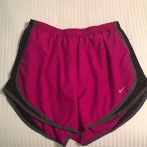 Pink Nike shorts